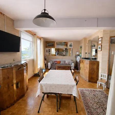 Vue Exceptionnelle & Terrasse - Vintage Chez Parisienne Appartamento Parigi