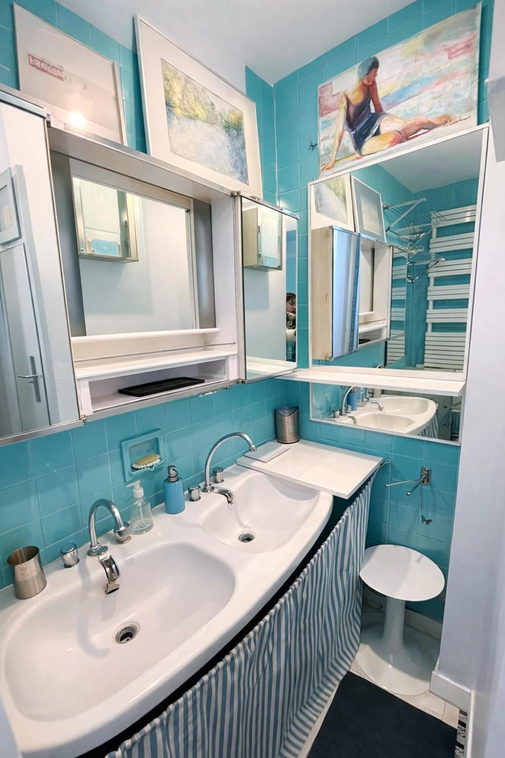 Appartamento Vue Exceptionnelle & Terrasse - Vintage Chez Parisienne Parigi